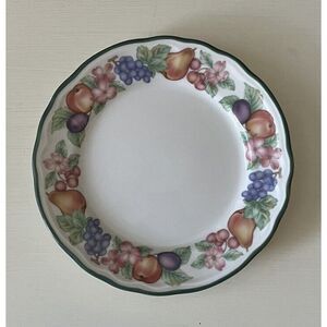 Epoch  Market‎ Day  7.5" Salad Plates  Flowers and Fruit E3801 Indonesia